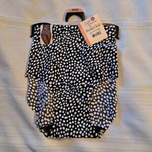 Secret Treasures women's XS 0/2 scalloped no show Modern briefs NEW